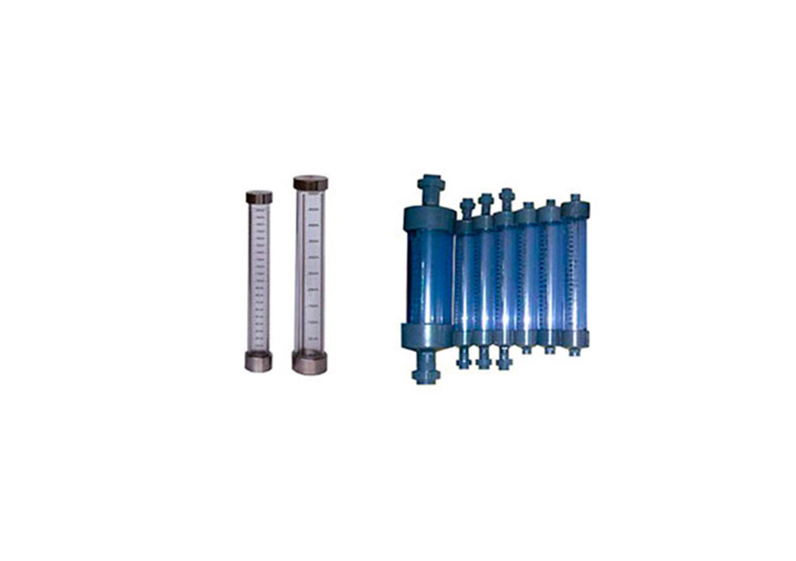 Flow calibration column, injection alcohol flow check column